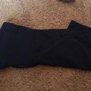 Capris navy blue pants